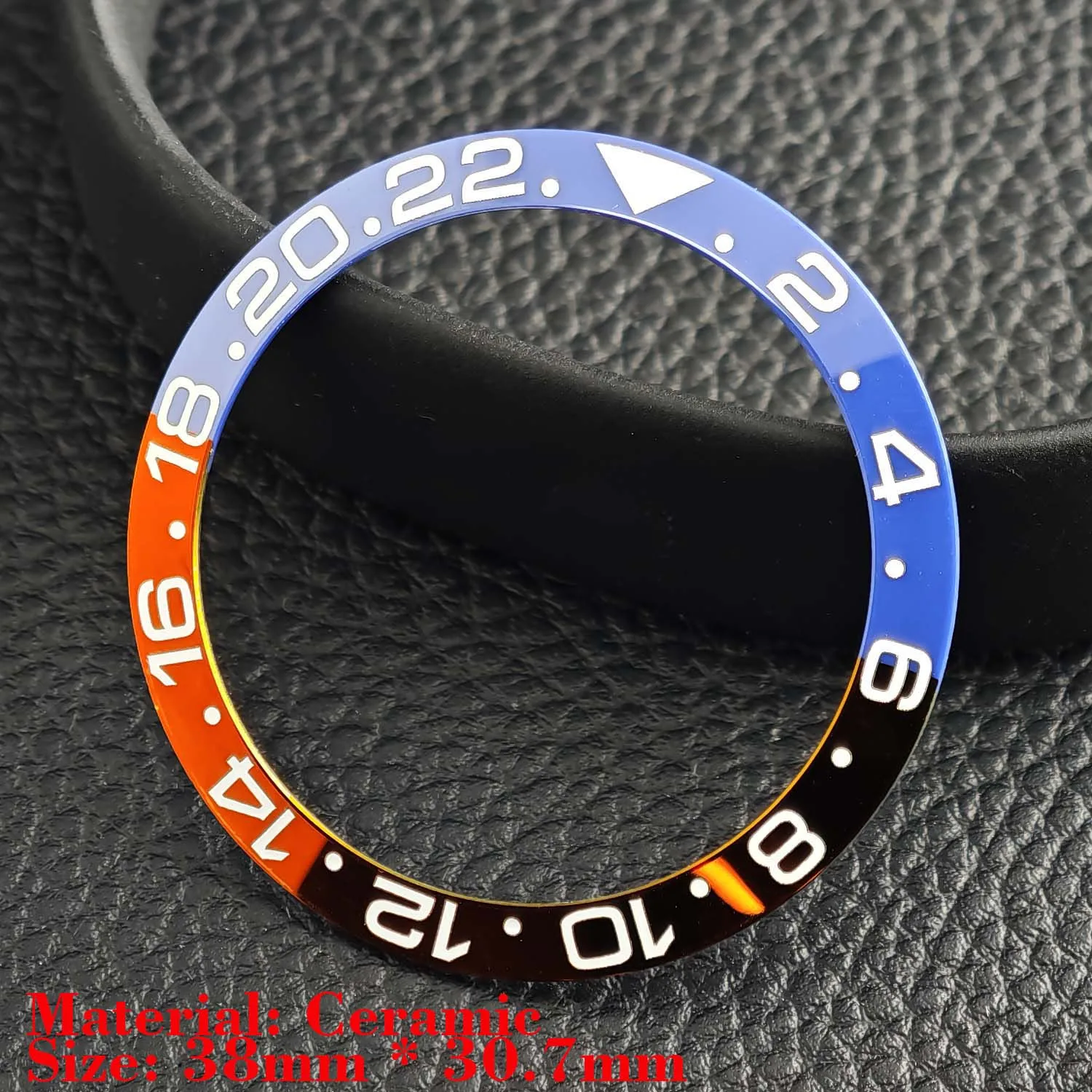 Ceramic Luminous Bezel Insert for Men's Watch - Premium Replacement Accessory