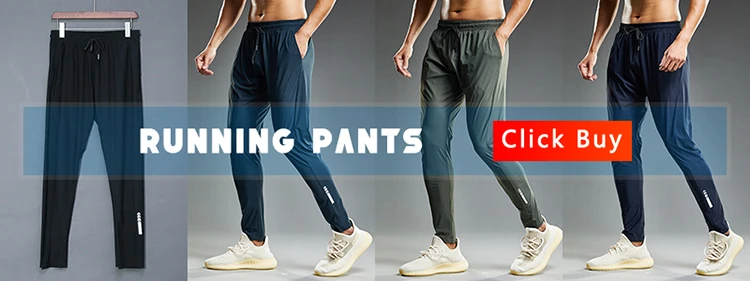 Quick Drying Men's Sport Pants: Running, Zipper Pockets, Fitness - true deals club