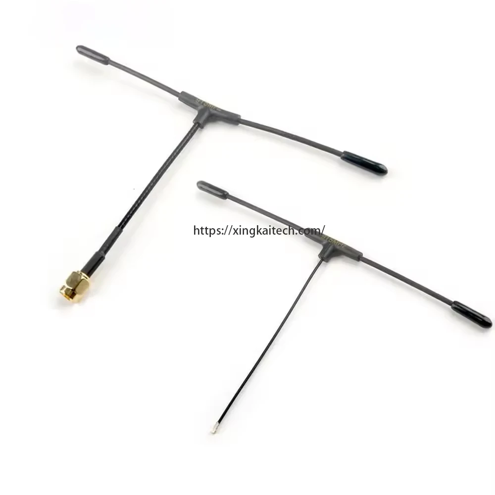 Antennes FPV ELRS 433/868/915 MHz avec câble IPEX1, idéales pour modules radio longue portée.