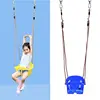 Kids Tree Garden Swing for Seat Climbing Rope Tree Swing Game High Duty Toddler Swing Hanging with Rope & Mounting 1