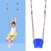 Kids Tree Garden Swing for Seat Climbing Rope Tree Swing Game High Duty Toddler Swing Hanging with Rope & Mounting 1