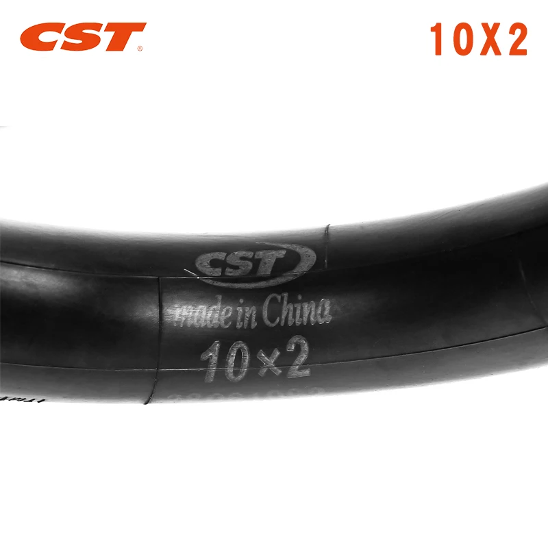 CST-10Inch Butyl Rubber Camera Tube, 10x2.0, 10x2.125, 10x2.25, for Electric Skateboard, Bike Accessories
