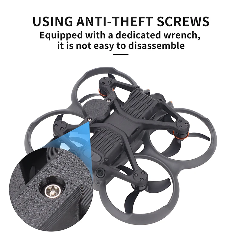 Support Airtag pour DJI Avata 2 - Fixation Antivol Anti-perte Drone Accessoire