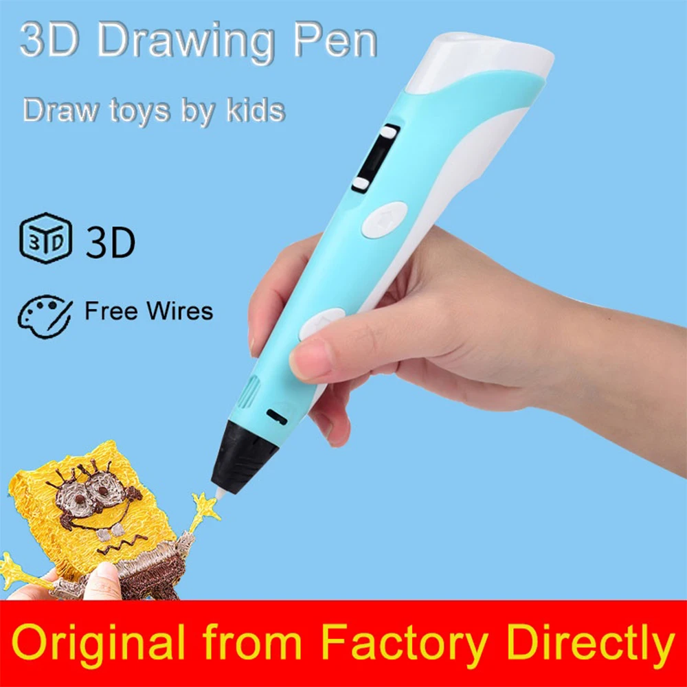 LCD Screen 3D Printing Pen for Creative DIY Projects and Gifts