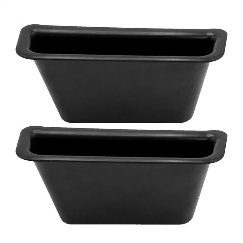 

For Ford Mustang 2015 2016 2017 2018 2019 2020 2021 Inner Side Door Handle Storage Box Organizer 2Pcs Car Interior Accessories