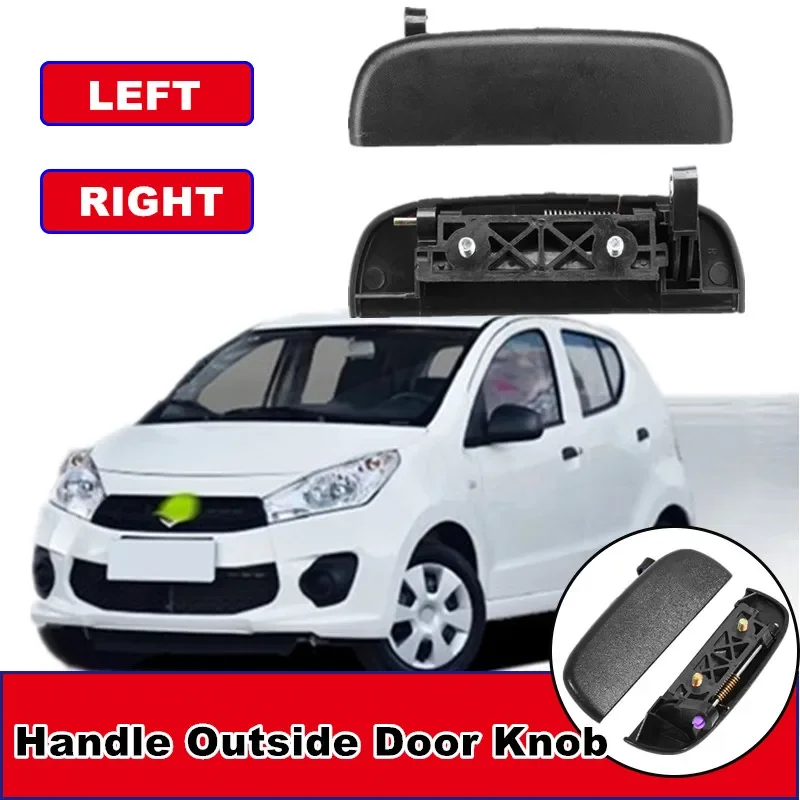1 Pair Car Front Rear Outer Exterior Door Open Handle Outside Door Knob Left Right Black For Suzuki New Alto Handle Part