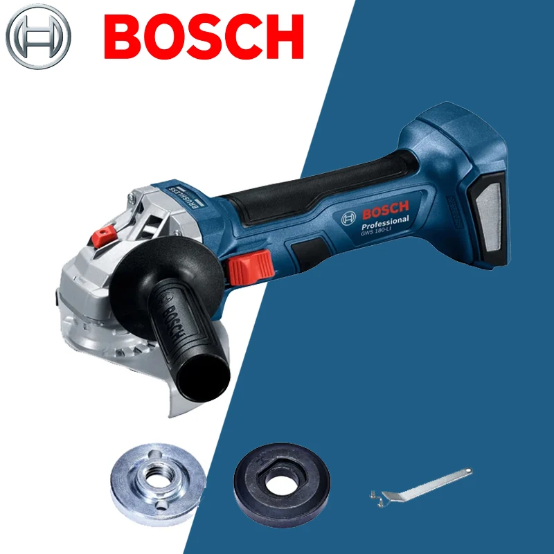 Bosch GWS 180-LI Brushless Charging Angle Grinder 18V Lithium Battery Portable Cutting and Polishing Machine