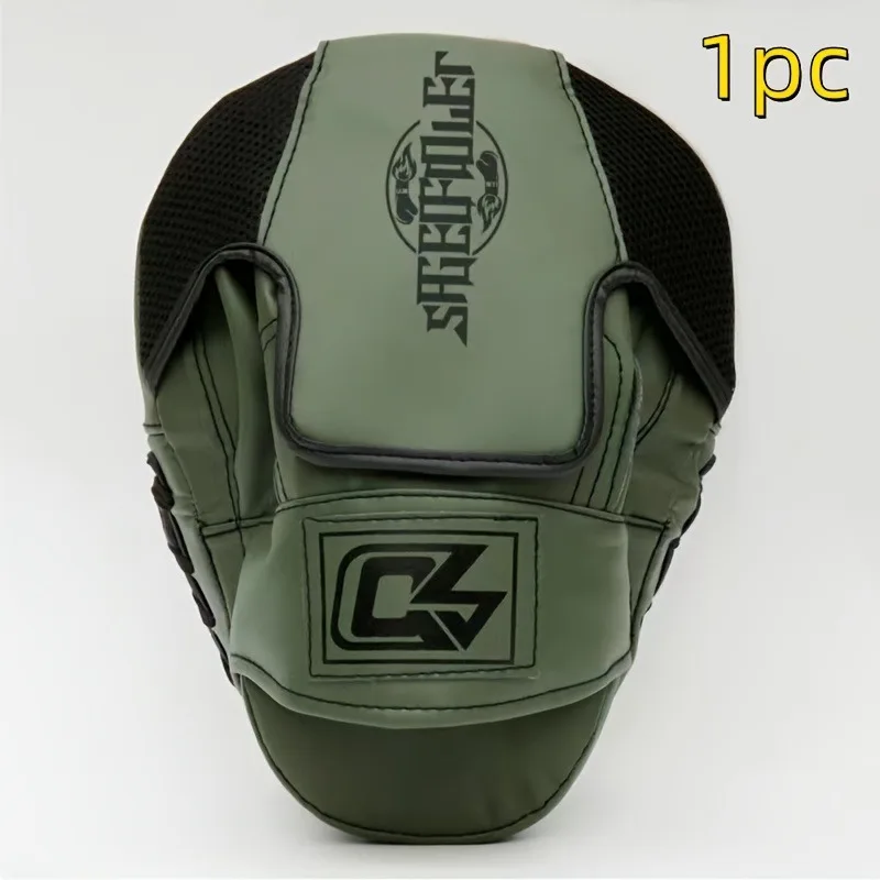 1pc Boxen Training Hand Ziel Hohe Qualität Pu Material Verdickte Liner Füllung MMA Sanda Muay Thai Training Gebogene Hand ziel – Detail 6