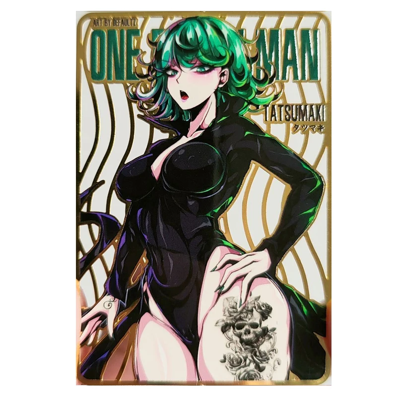 Anime Goddess Story DIY homemade metal cards Kitagawa Marin Terrible Tornado Yuuki Asuna Kamado Nezuko Fu Xuan Birthday present
