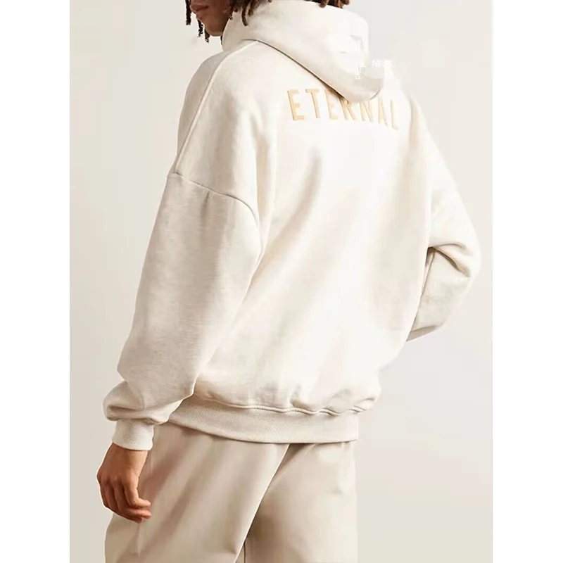 Regular Fit Hoodie - Beige/Eternal - Men