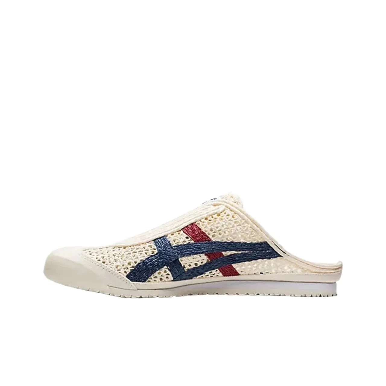 Low Top Semi Slippers Onitsuka Tiger Sabot Unisex Black Lightweight Low-Top Half Slippers