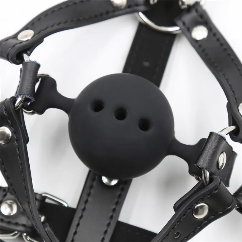 Masques de tête avec crochet nasal, boules en silicone, jouets SM, bondage, esclaves sexuels, couples, BDSM, cosplay, jeux de flirt pour adultes, fétichisme, érotisme_voghion.com