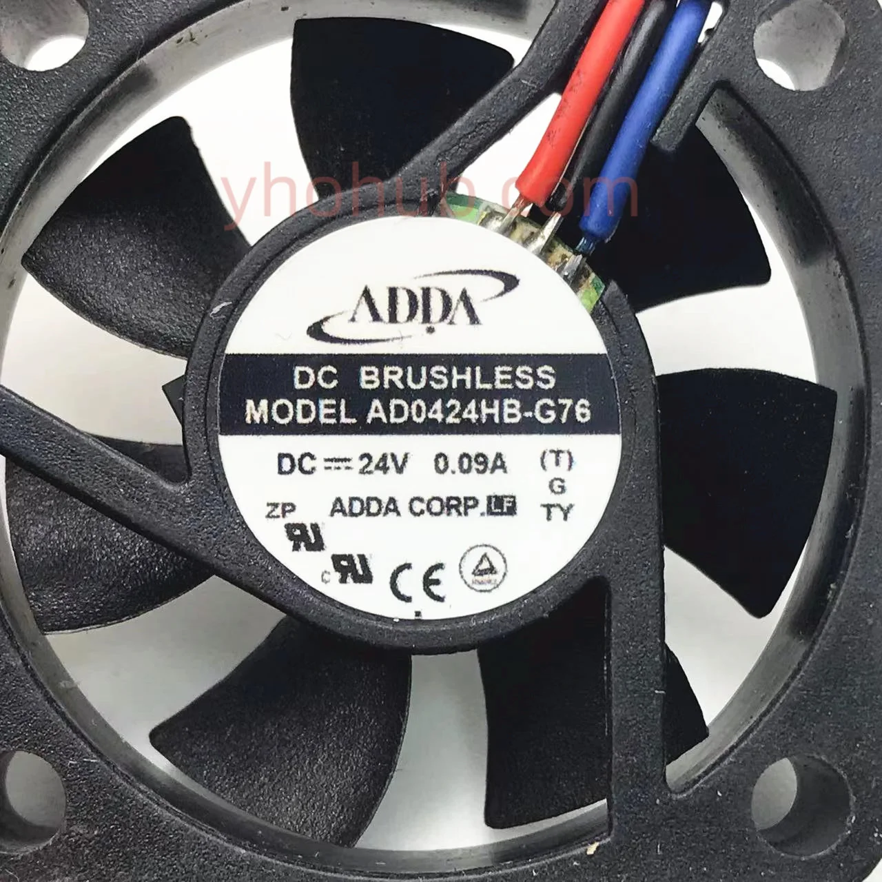 de refrigeração do servidor de 3 fios