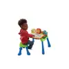5-in-1 Learning Desk Educational Interactive Toy Kids Play Activity Station Touch and Learn Writing Projector Chalkboard Music 5