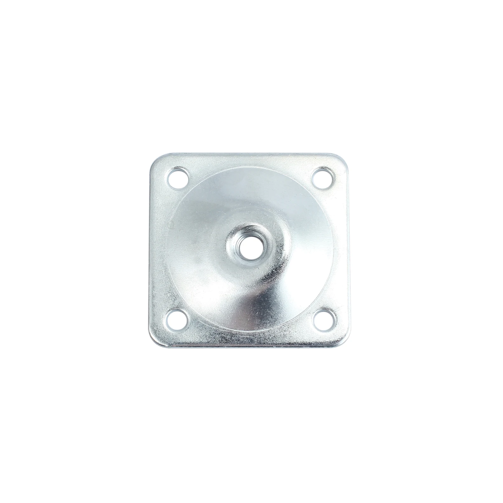 PROSTER 4pcs Angled Soft Table Chair Leg Fixing Plates Home Furniture Feet Mounting Plate Attachment with Metal Dowel Screws