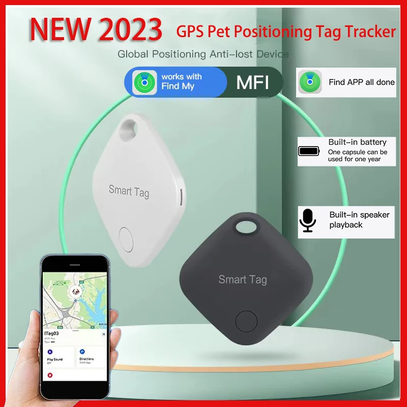 GPS Smart Tracker Kids Luggage Key Pet Positioning Tag Finder Tracking