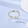 92976-3de236.jpg Bague Croix « Dieu est en elle, elle ne tombera pas » en Argent S925, Alliance de Promesse pour Couples, Hommes et Femmes, Cadeau de Bijoux Religieux pour la Saint-Valentin