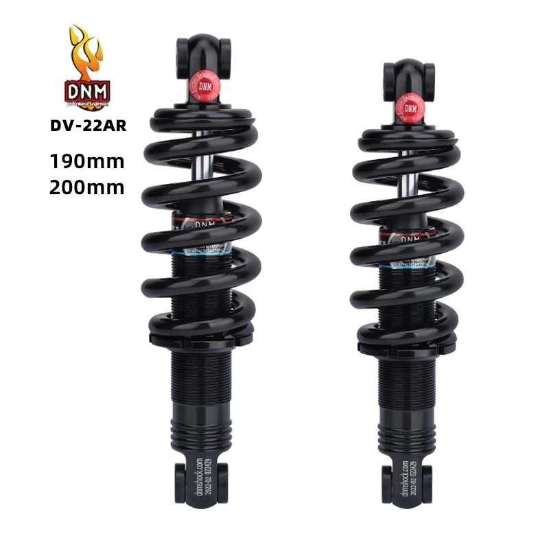 

DNM DV-22AR Bike Shock Absorber 190x50 200x55mm Bicycle Rear Suspension 750lbs Spring Shock Absorber For Motorcycl MTB Pit Bike