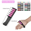 10PCS Children's Colorful Hair Dyeing Comb Set Fashionable Children's Play House Makeup Toy Disposable Hair Dyeing Comb Gift 5