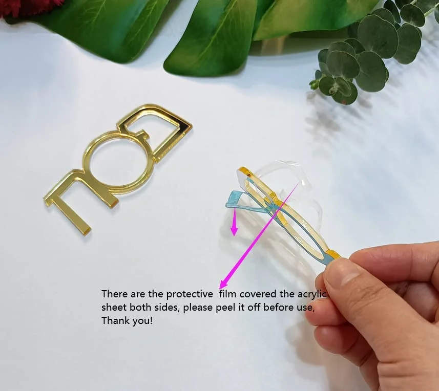 Set of 10 Acrylic Napkin Rings Disposable Mirrored Napkin Holders for The Pesach Seder Passover Table Decor Jewish