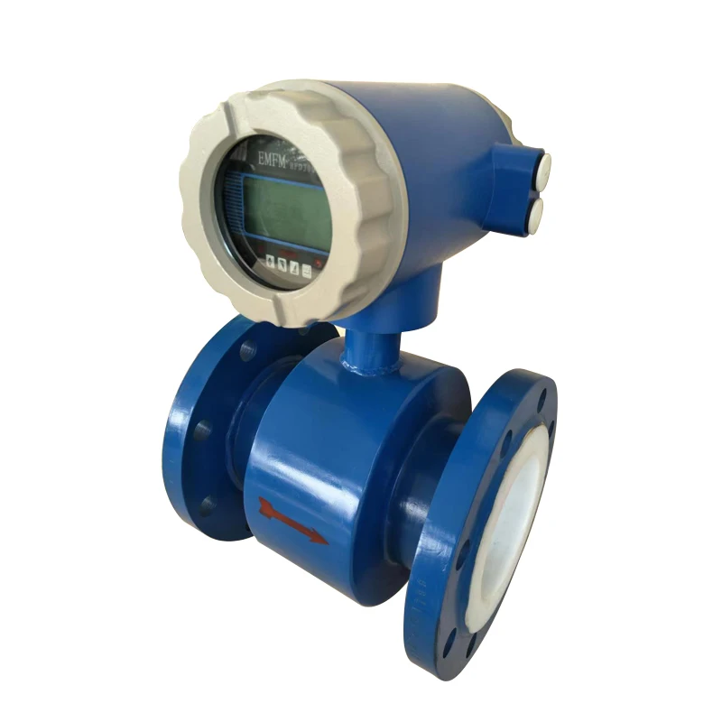 

DN450 battery powered electromagnetic flowmeter quantity control water flow electromagnetic flow metre display