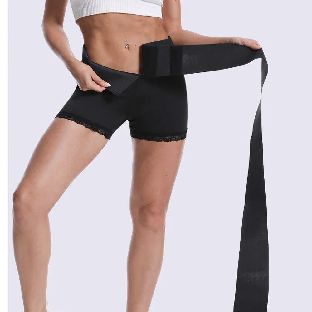 Shapewear Panties with Belly Strap Tummy Control Waist Trainer Body Shaper Shorts Tummy Trimmer for Women