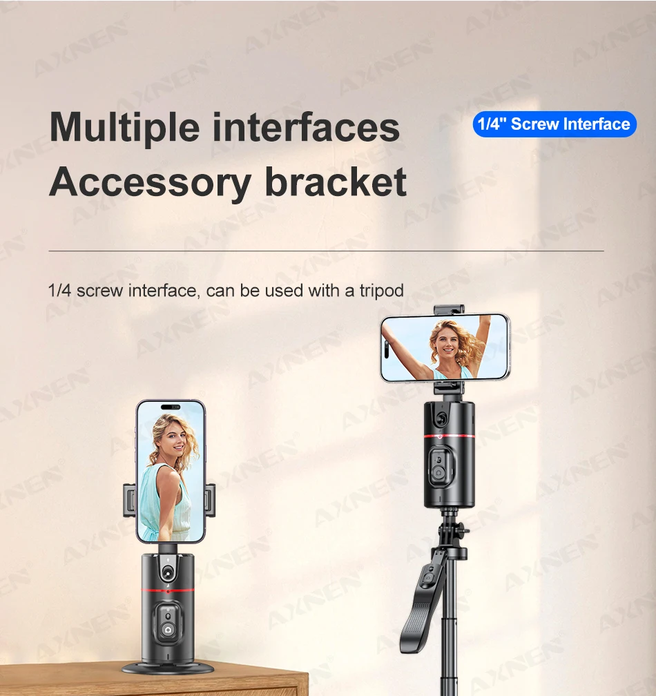Axnen p02 360 graden smartphone gimbal met afstandsbediening_voghion.com