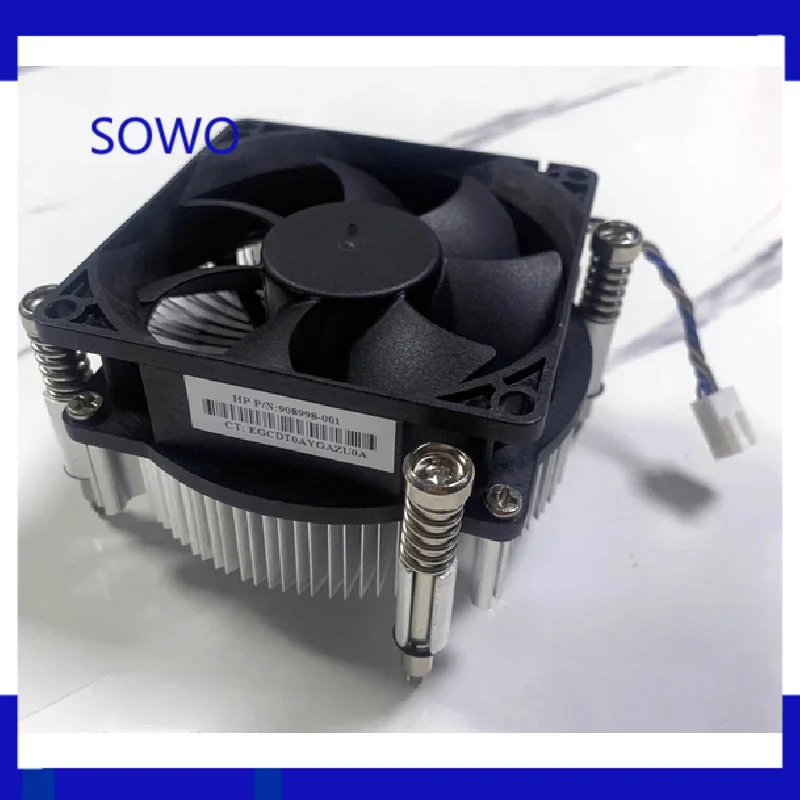 

Original FOR HP ProDesk 400 G3 SFF PC 65W Heatsink and Fan Assembly 810642-001 Cooling Fan Heat Sink Cooling Fan Cooler Fan
