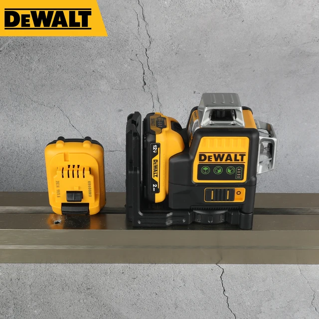 Dewalt DW089LG 12-Line Green Beam Laser Level - 360° 3-Side Coverage, 12V Li-Ion, Jobsite Ready for Any Task 1