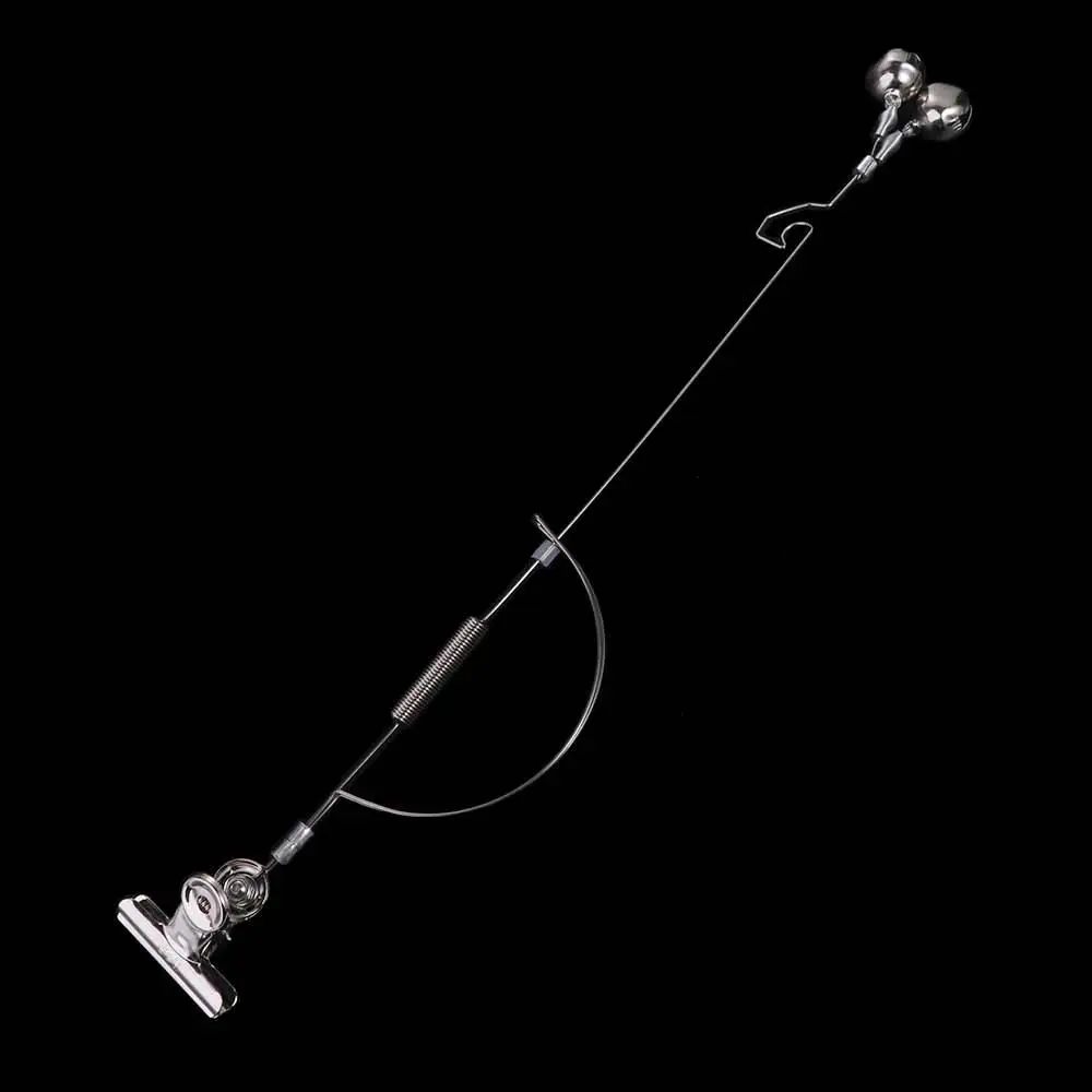 Alarm Bells Stainless Steel Fishing Rod Bite Bait Alarm Weather Resistance Anti-rust Easy To Use Anti-corrosion Outdoor Fishing fishing tackle fishing tools fishing bite alarm