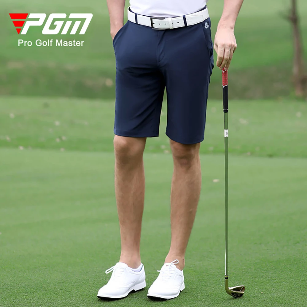 

PGM Men's Golf Shorts Summer Solid Refreshing Breathable Pants Comfortable Cotton Casual Clothing Sports Wear Gym Suit KUZ078