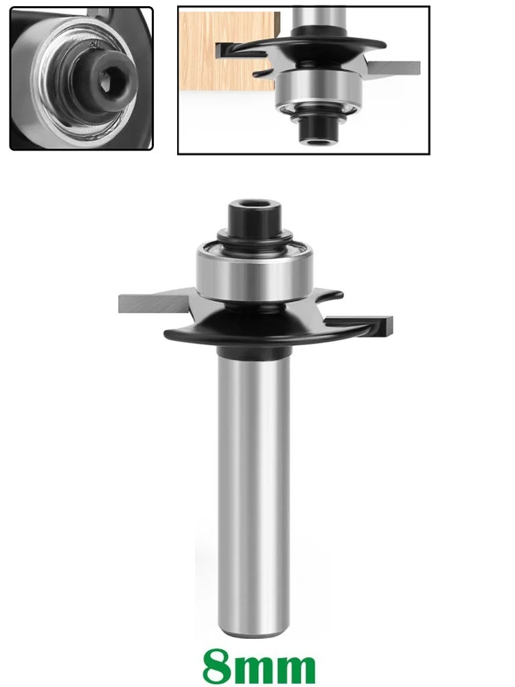 

Brand New Milling Cutter Power Tool For Woodworking Grooving HSS Router Bit Slot Cutter T-Sloting YG6 45# Steel