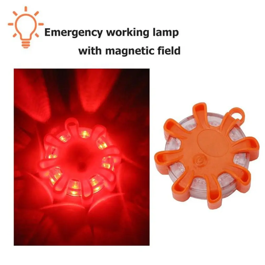 

Hot 2023 Traffic Emergency Red Light LED Rotating Flashing Car Warning Light Strobe Multi-function Signal Light Fast Delivery