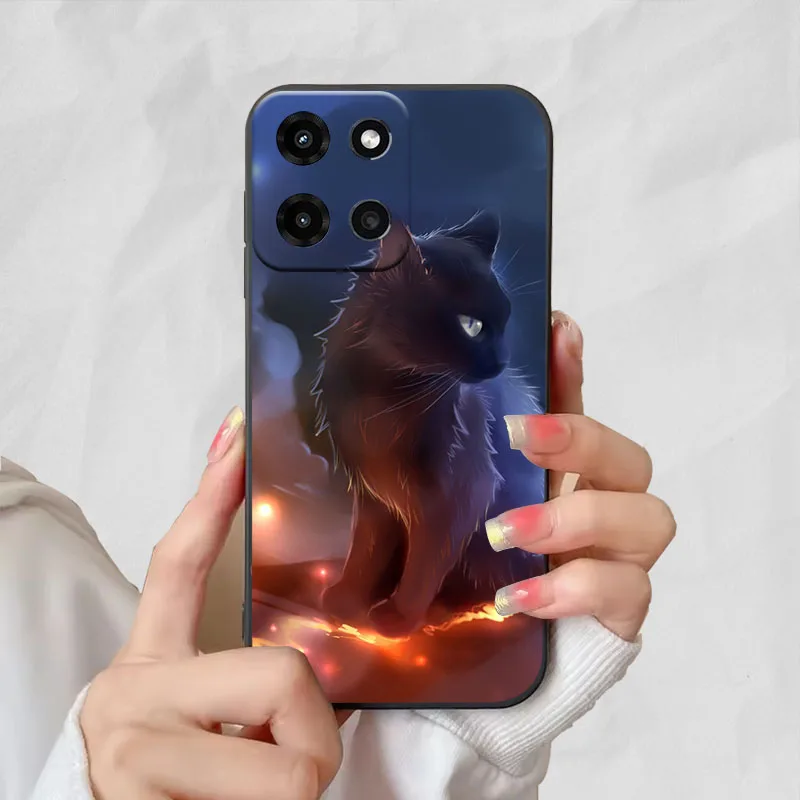 Soft Touch Matte TPU Silicone Phone Case - Shockproof Bumper Coque