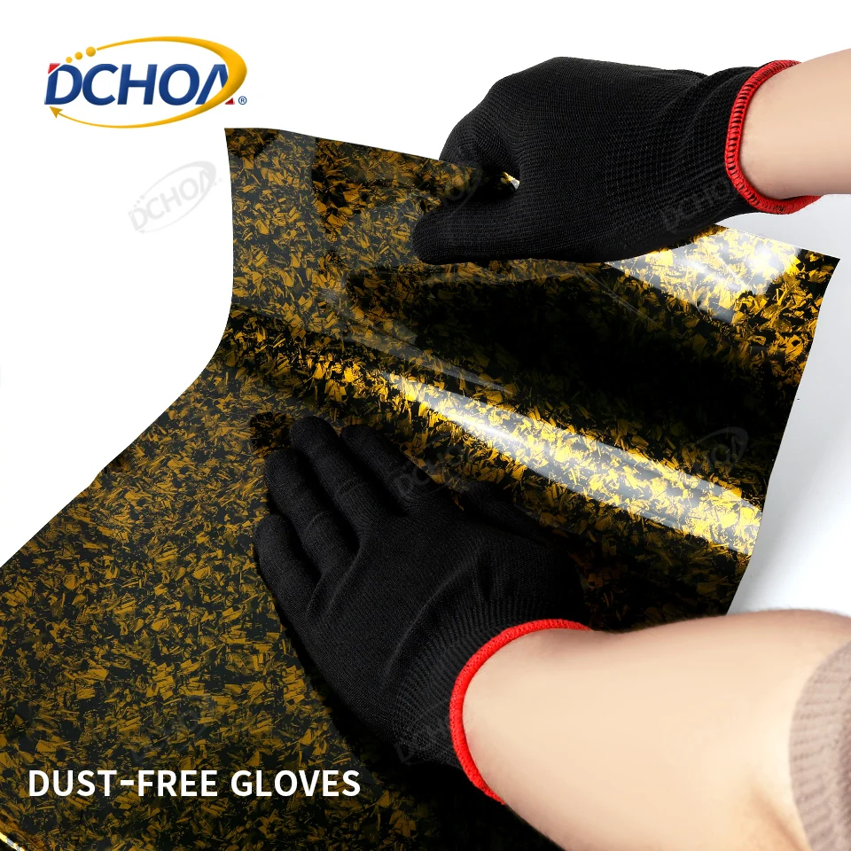 3/5Pairs DCHOA Anti-Static Vinyl Wrap Gloves Nylon Window Tinting Film Application Protect Tool Car Wrapping Tint Work Gloves