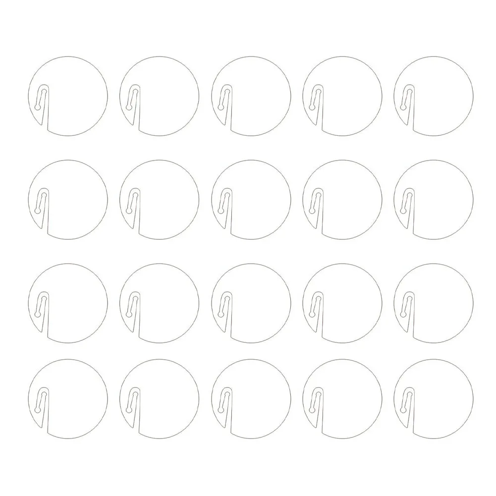 

Acrylic Cocktail Marker Acrylic Circle Cocktail Decoration Glass Charm Brightness Of Your Monitor Durable And Sturdy