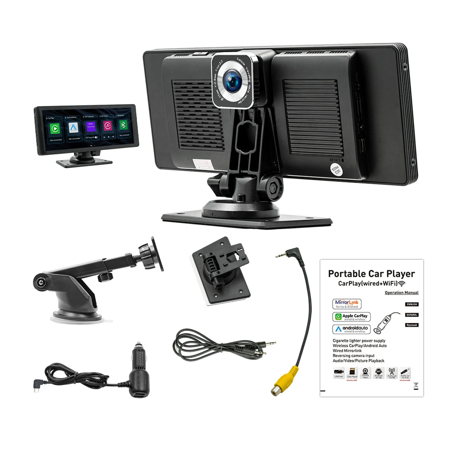 abs-screen-wireless-car-player-with-recorder-and-camera-reverse-rear-view-portable-bluetooth-car-as-shown