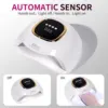 UV LED Nail Lamp 288W for Professional Nails Curing Lamps for Home Salon Led Nail Dryer for Gel Polish with Automatic Sensor 4