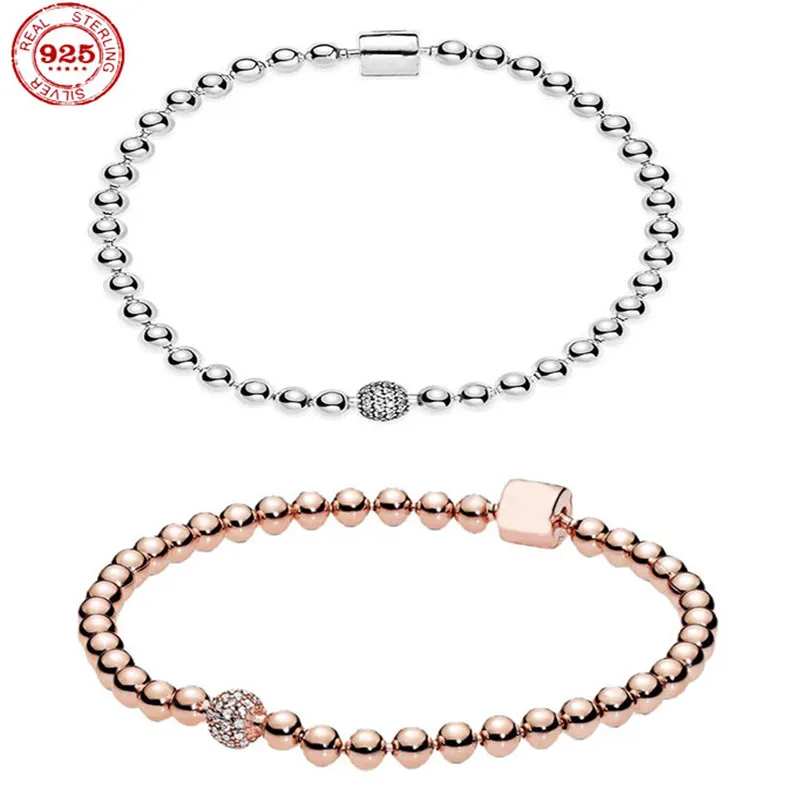 Женский браслет из серебра 925 пробы с подвеской в виде сердца |