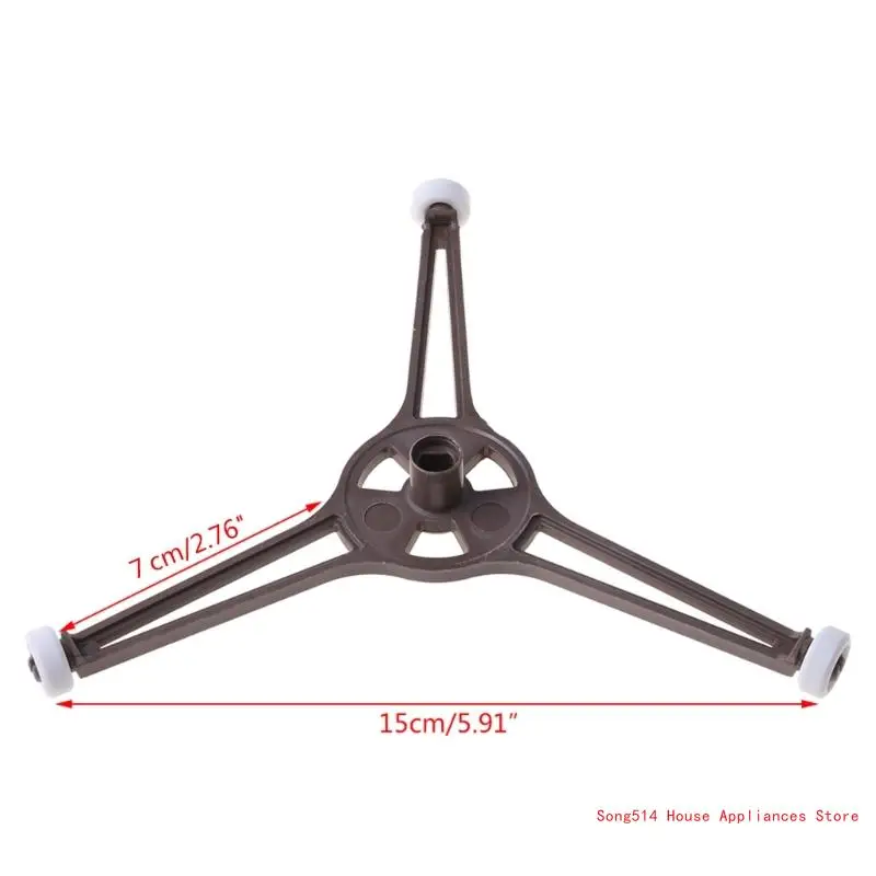 Microwave Turntable Ring Roller Support Glass Turntable Plate Holder Stand Triple Arm For Cookware Parts 95AC microwave oven spare parts