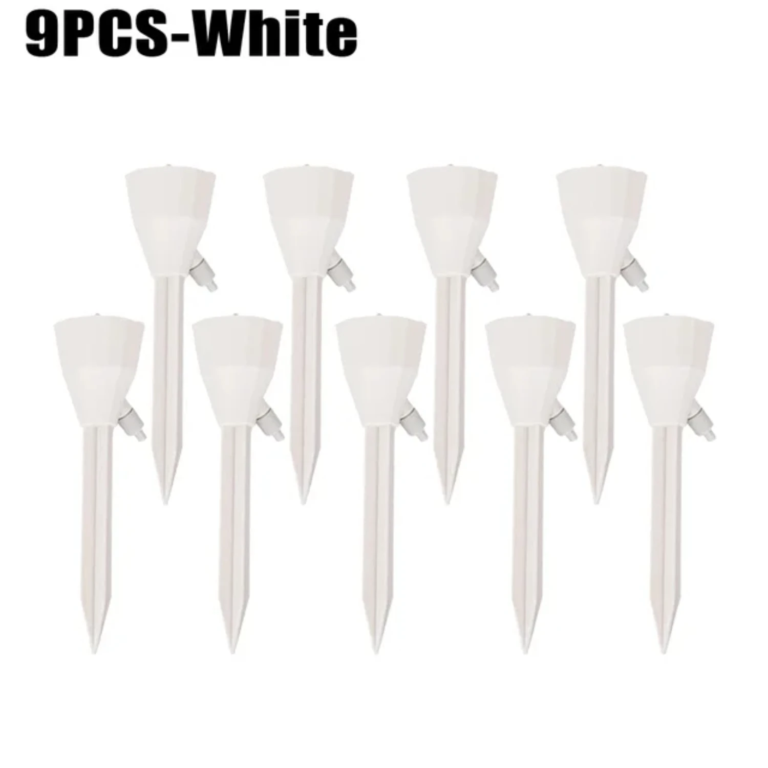 WHITE 9PCS