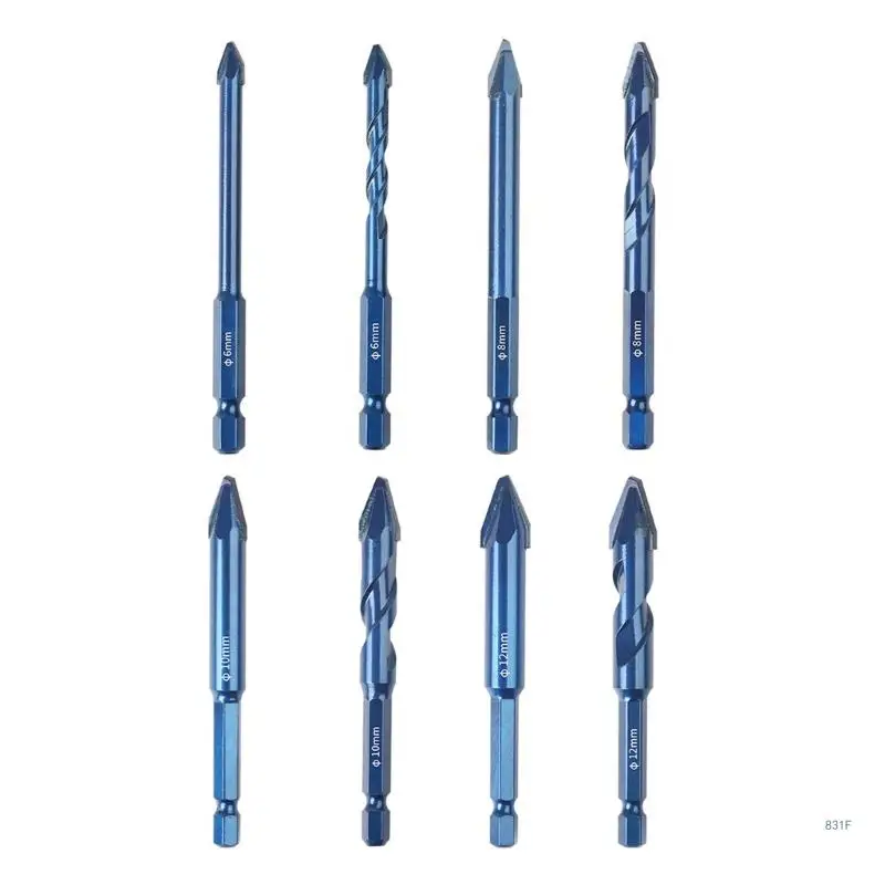 

Quality Masonry & Concrete Drill Bit Screwdriver Bit for Glass/Brick/Cement/Tile