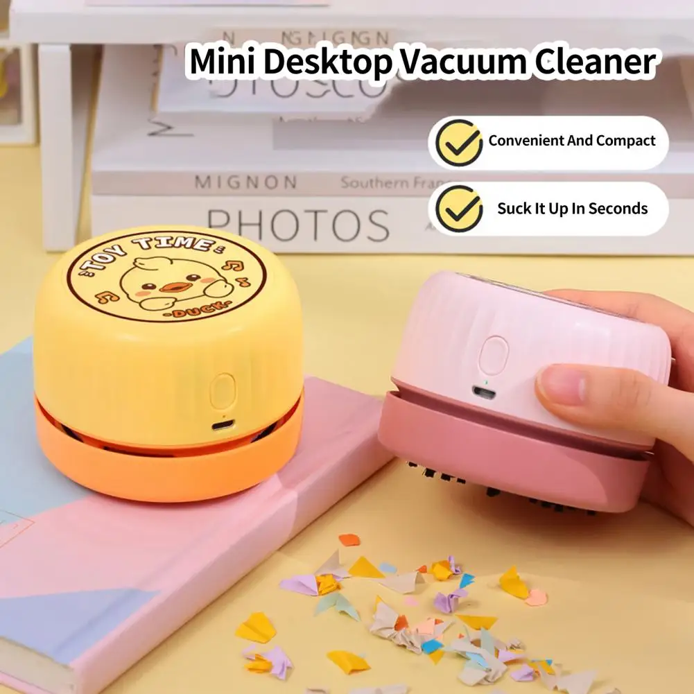 Mini Vacuum Cleaner Motor Strong Suction USB Rechargeable Dust Removal Portable Wireless Keyboard Vacuum Cleaner Dust Remover negative ion air purifier odor portable deodorizer durable remove dust smoke removal formaldehyde removal mute household use