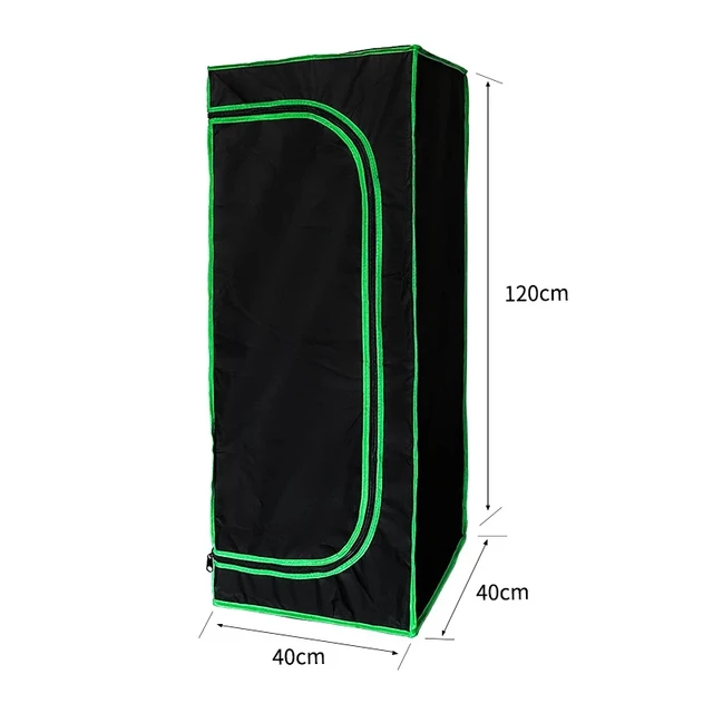 Kiváló Minőségű 600D -Os Sátor Hidroponikus Kerti Mini Termesztési 40*40*120 Cm