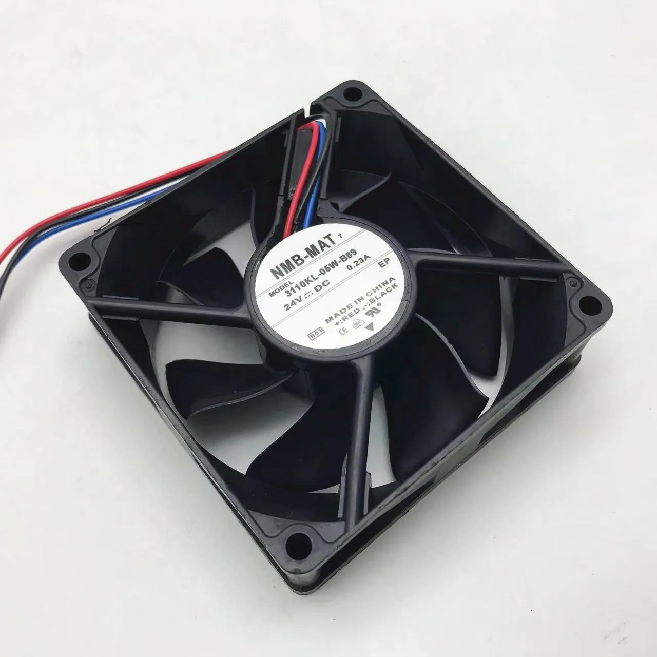 Nmb-mat 3110kl05w-b89 B01 dc 24v 0.23a 80x80x25 mm Ventilador de Refrigeração do Servidor de Fios