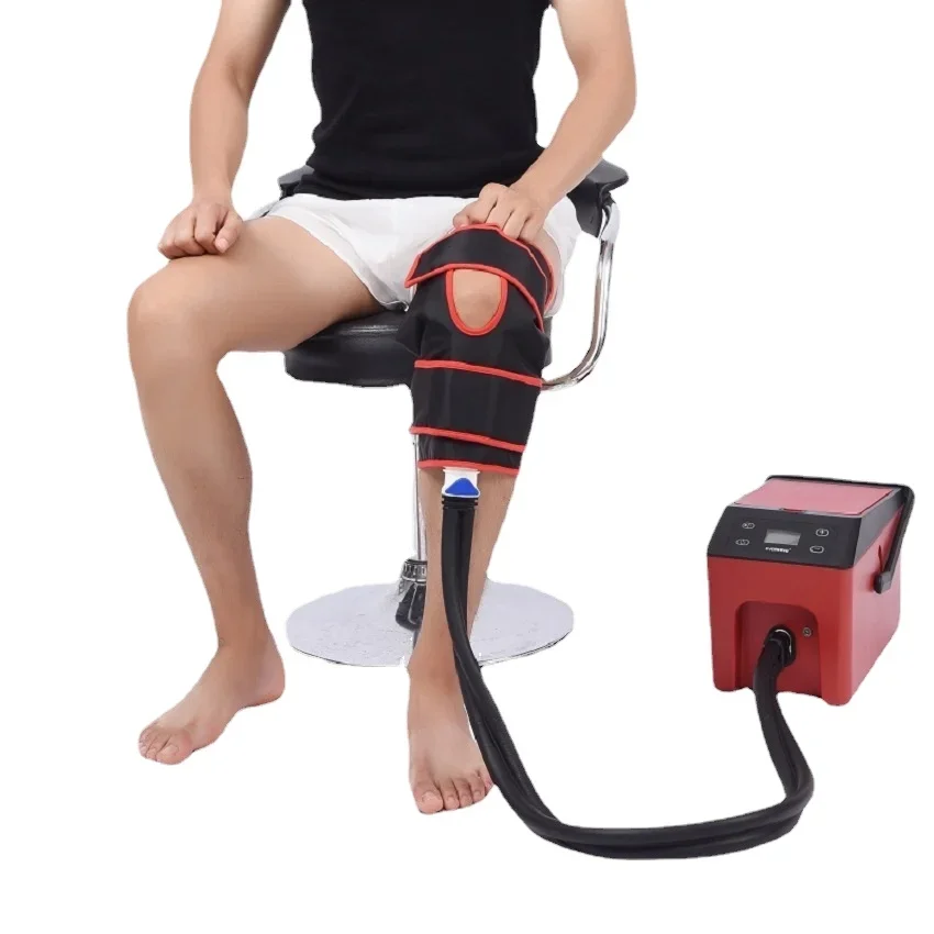 CRYOPUSH 무릎 냉동 회복, 얼음 냉각 압축 요법, 물리 치료 시스템 기계