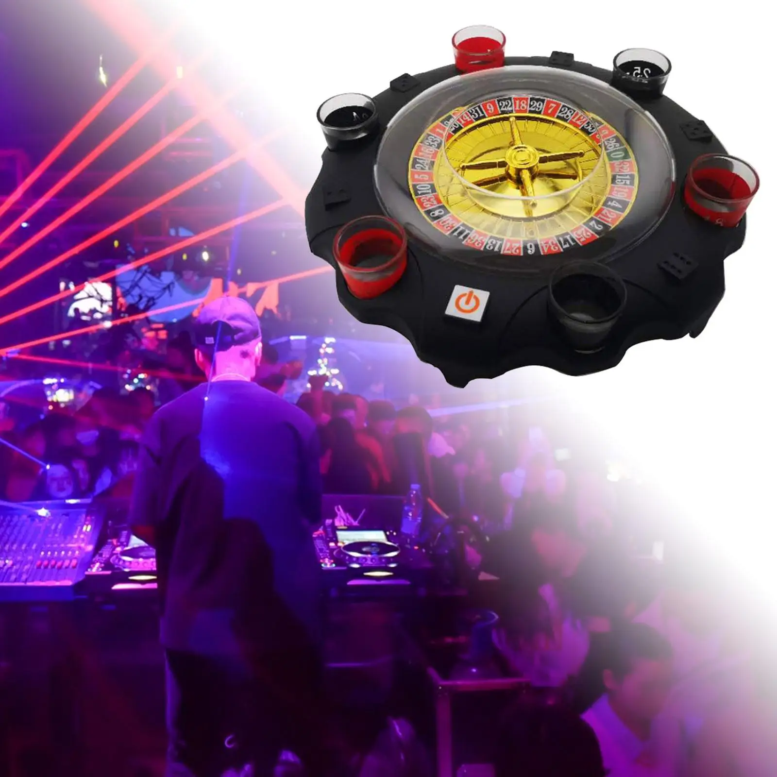 Bere Ruote Da Gioco Gioco Da Tavolo Giradischi Gioco Di Roulette In Stile Casinò Gioco Di Bere Per Cafe Ktv Party Entertainment Puntelli