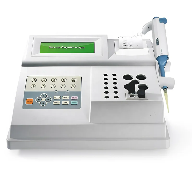 

2 Channel Lab Coagulation Machine Portable Veterinary Semi-auto Coagulation Analyzer