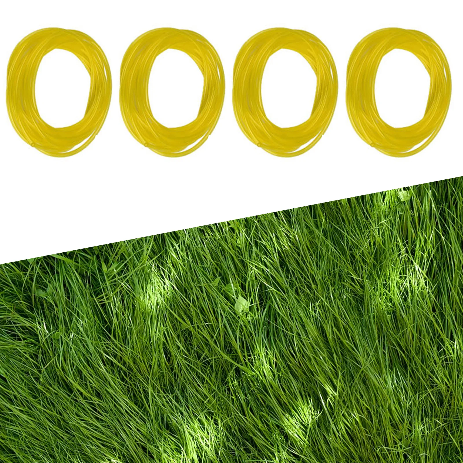 4pcs Universal Petrol Fuel Pipe Line Set Hose Tube Replacement For Chainsaw String Trimmer Blowers Garden Tools Power Equipment