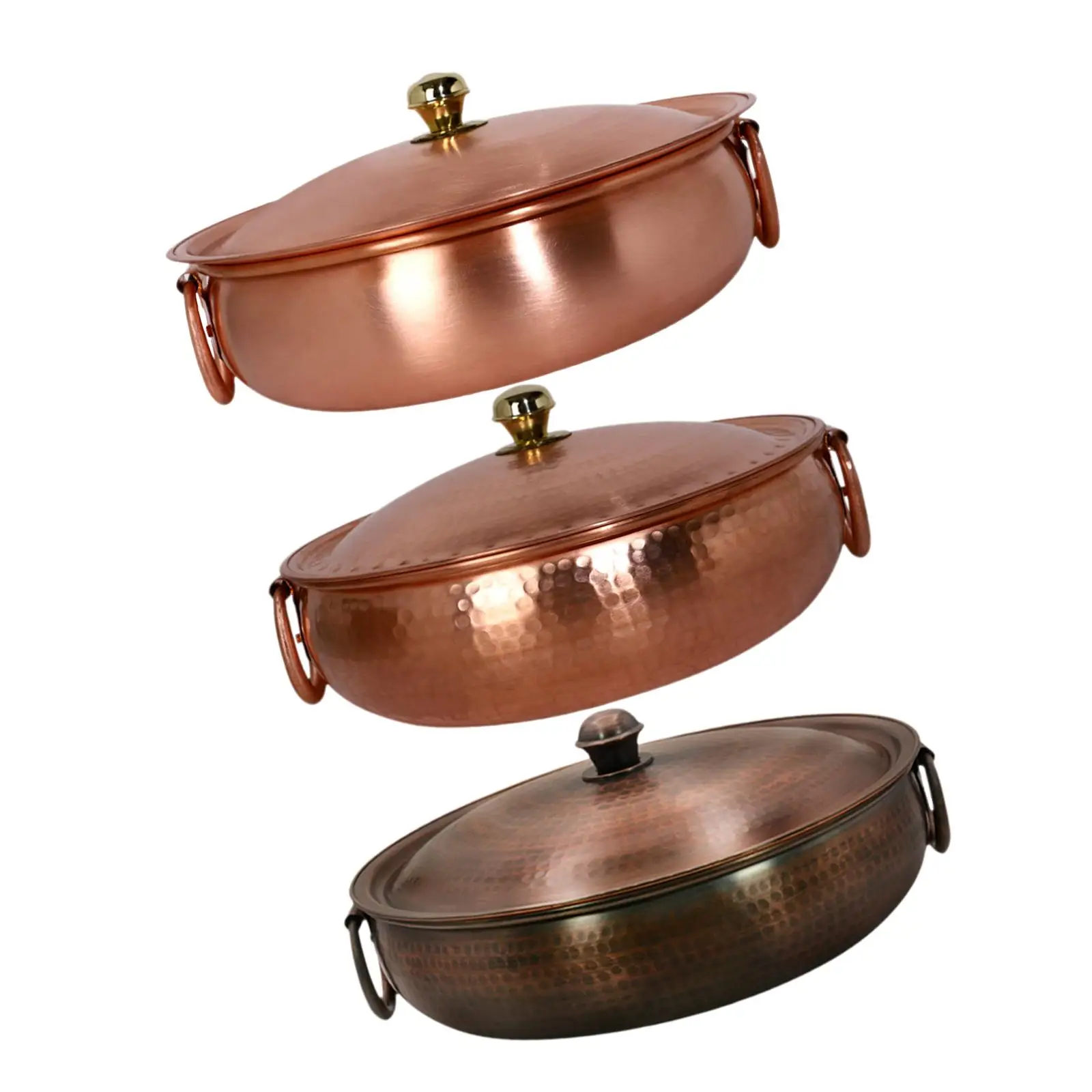 Copper Chafing Dish Ramen Pot Thick Traditional Soup Pot Copper Hot Pot Cooking Copper Chafing Dish Ramen Pot Thick Traditional Soup Pot Copper Hot Pot Cooking